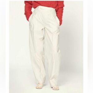 Isabel Marant Cream Women's Trousers